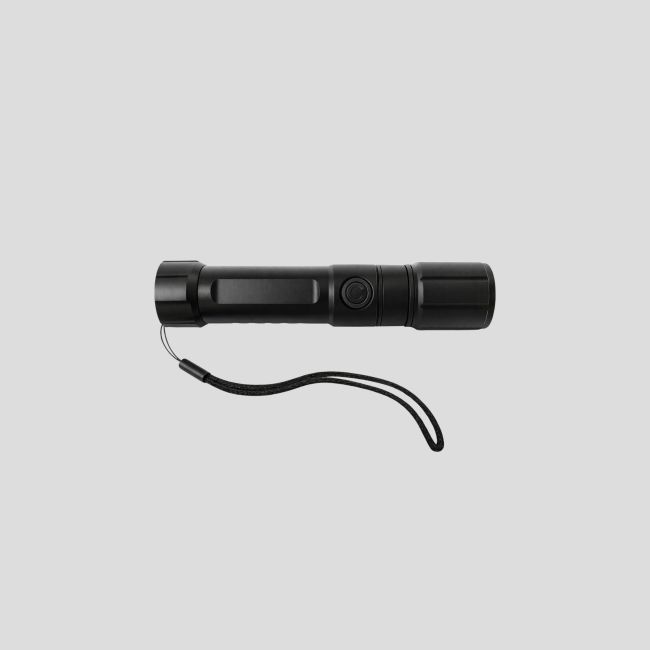 Oplaadbare tactische LED-lamp (1.000 lumen) - Zwart - Patrol Equipement