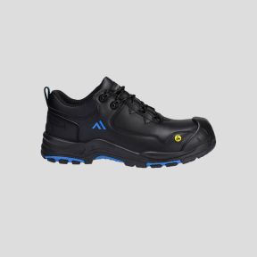 Chaussures basses de sécurité Apex S3S ESD HRO SR SC FO - Noir/Bleu - Portwest