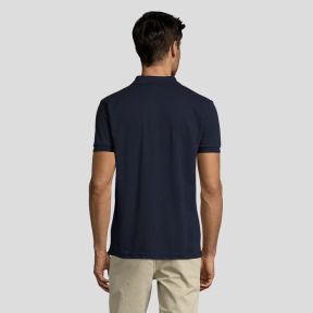 Polo a maniche corte in policotone Prime uomo - French Marine - Sol's
