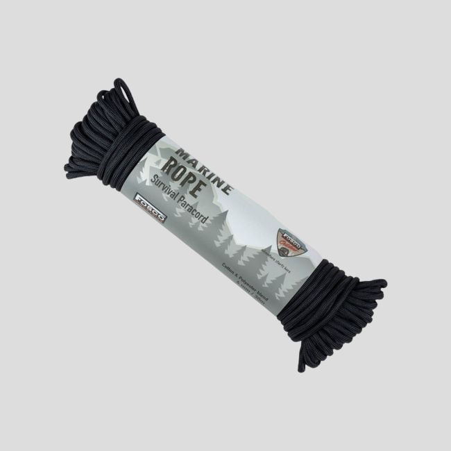 Paracord 30m4mm - Czarny - Fosco Industries
