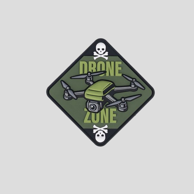 Patch 3D in PVC con velcro Drone Zone - 101 Inc