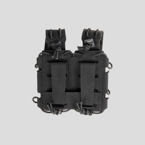 Dubbele Magazijnhouder 9mm Dutycall - Zwart - GK