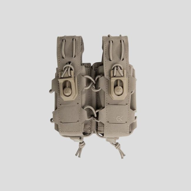 Porta-Carregador Duplo 9mm Dutycall - Coyote - GK