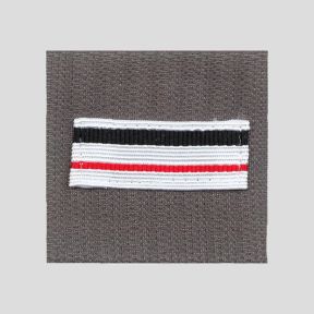 Borstembleem Stof met velcro Landmacht (Wit Leger) - Majoor