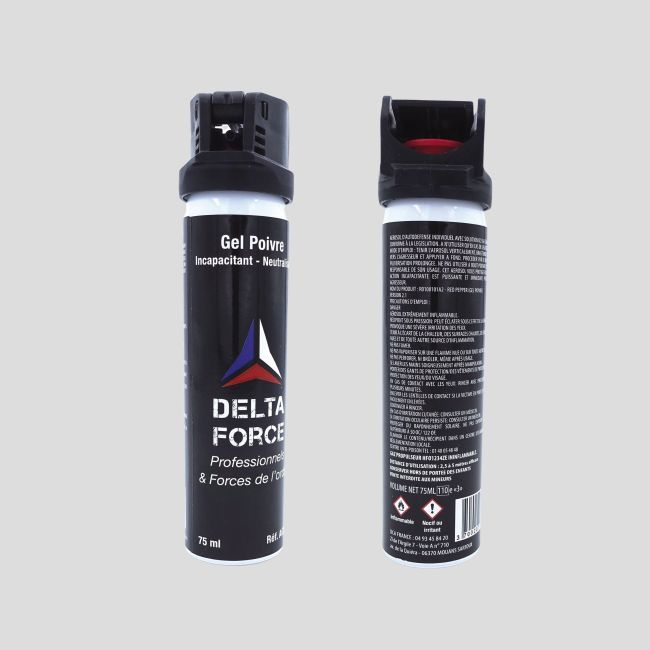 Zestaw 24 aerozoli obronnych Żel Pieprzowy - 75ml - Patrol Equipement