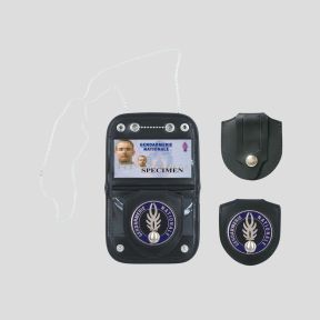 Kartenhalter mit Kette und Medaillon - Gendarmerie Nationale OPJ - Patrol Equipement