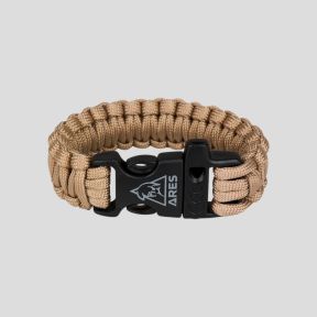 Braccialetto paracord 22 mm - Coyote - Ares
