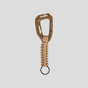 Paracord karabijnhaak 19 cm - Coyote - Ares