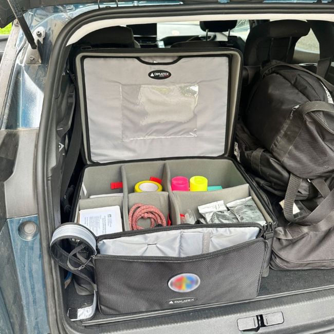 Taktischer Organisationskoffer E-COPS - Full Black - Dimatex