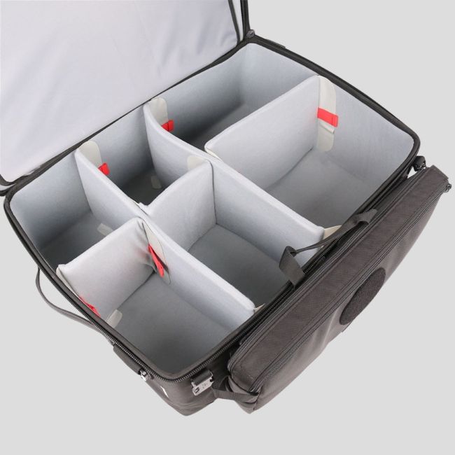 Mallette d'organisation tactique E-COPS - Full Black - Dimatex