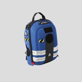 Mochila com estrutura rígida MATT Mini 13L - Azul - Dimatex