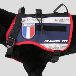Uprząż dla psa DRAKKEN III - Bleu Nuit - Dimatex