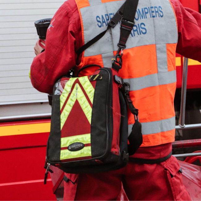 Tasca d'intervento PATROL 2 11L - Rosso - Dimatex