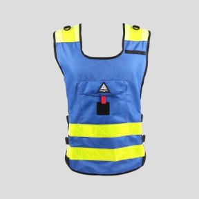 Identificatievest PADDOCK - Blauw - Dimatex