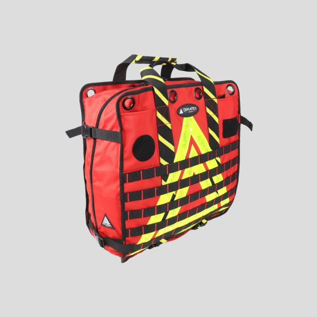 Mala de socorro com painéis modulares TOM 50 NG - Vermelho - Dimatex
