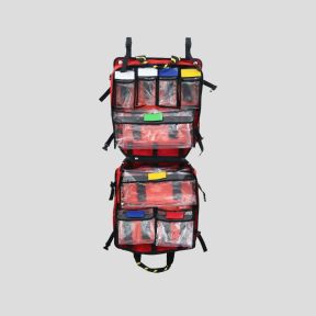 Bolsa de socorro con paneles modulares TOM 50 NG - Roja - Dimatex