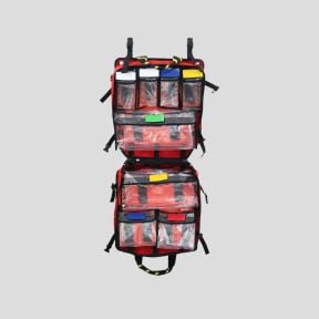 Bolsa de socorro con paneles modulares TOM 50 NG - Roja - Dimatex