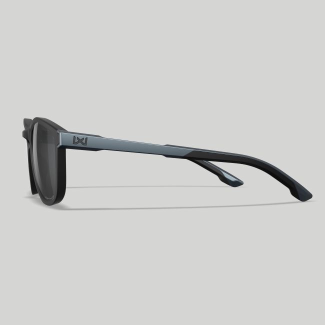 Zonnebril Bravo (Captivate™ zwarte spiegelglazen) - Zwart/Grijs - Wiley X