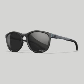 Lunettes de soleil Bravo (verres Captivate™ miroirs Noirs) - Noir/Gris - Wiley X