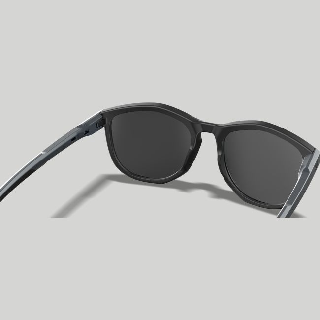 Lunettes de soleil Bravo (verres Captivate™ miroirs Noirs) - Noir/Gris - Wiley X