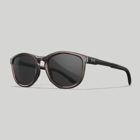 Óculos de sol Bravo (lentes Captivate™ polarizadas Cinza) - Castanho Manchado/Preto - Wiley X