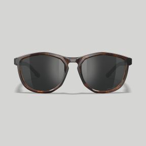 Zonnebril Bravo (Captivate™ gepolariseerde Grijze glazen) - Gevlekt Bruin/Zwart - Wiley X