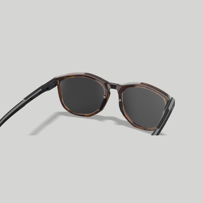 Óculos de sol Bravo (lentes Captivate™ polarizadas Cinza) - Castanho Manchado/Preto - Wiley X