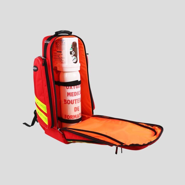 Zuurstoftherapietas DOPPLER 55L - Rood - Dimatex