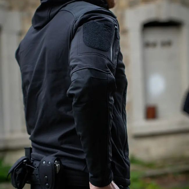 Softshell Ripstop Dutycall - Negro - GK