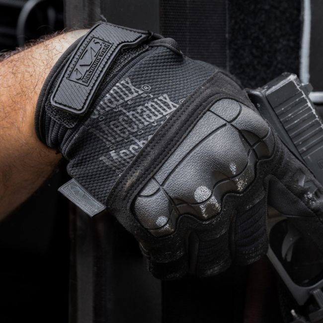 Guanti con protezione nocche M-Pact 3 - Nero - Mechanix