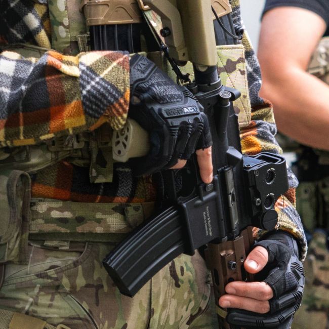 Rękawiczki bez palców M-Pact - Czarne - Mechanix