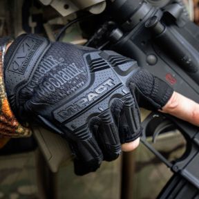 Rękawiczki bez palców M-Pact - Czarne - Mechanix