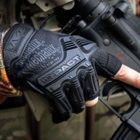Rękawiczki bez palców M-Pact - Czarne - Mechanix