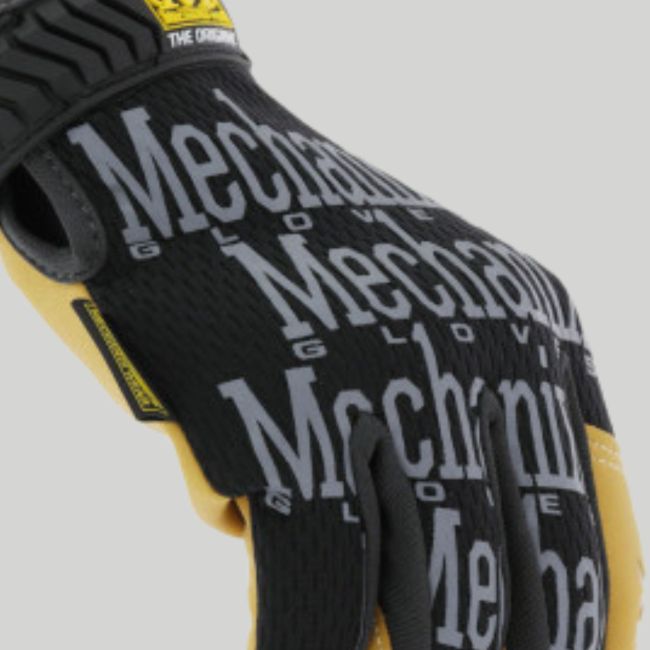 Handschuhe Material 4X Original Schwarz/Braun - Mechanix