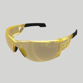 Okulary ochronne balistyczne Type-N (soczewki bursztynowe) - Żółty - Mechanix
