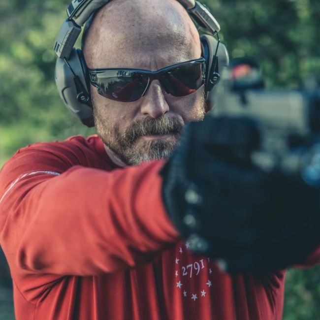 Óculos de proteção balística Type-N (lentes Fumadas) - Preto - Mechanix