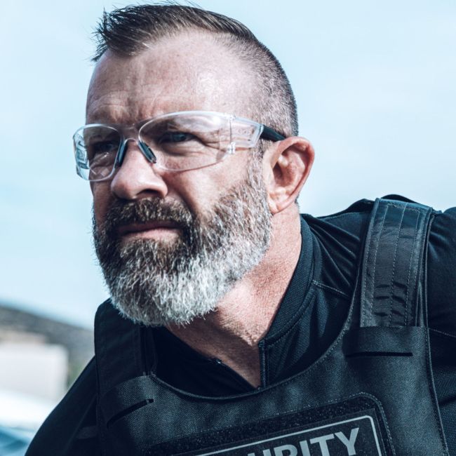 Ballistische Schutzbrille Typ-N (Klare Gläser) - Transparent - Mechanix