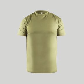 Neutraal T-shirt - Olijfgroen - GK