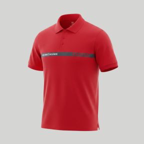 Polo à manches courtes Sécurité Incendie Safetek - Rouge - GK
