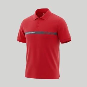 Polo à manches courtes Sécurité Incendie Safetek - Rouge - GK