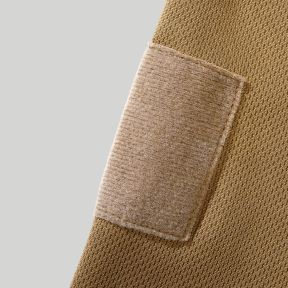 T-Shirt Quickdry mit Klettverschluss - Coyote - Brandit