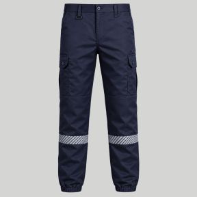 Pantaloni di Sicurezza Antincendio con elastan SECURITY - Blu Navy - Force Series