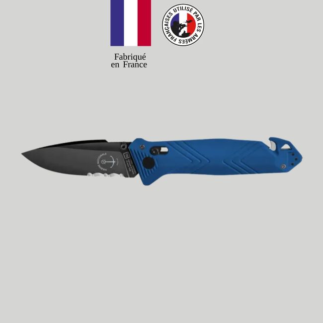 Cuchillo C.A.C.® serration mango pa6 - Marine Nationale - TB Outdoor