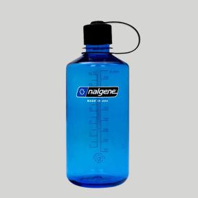 Bidon z wąską szyjką 1L - Niebieski/Czarny - Nalgene