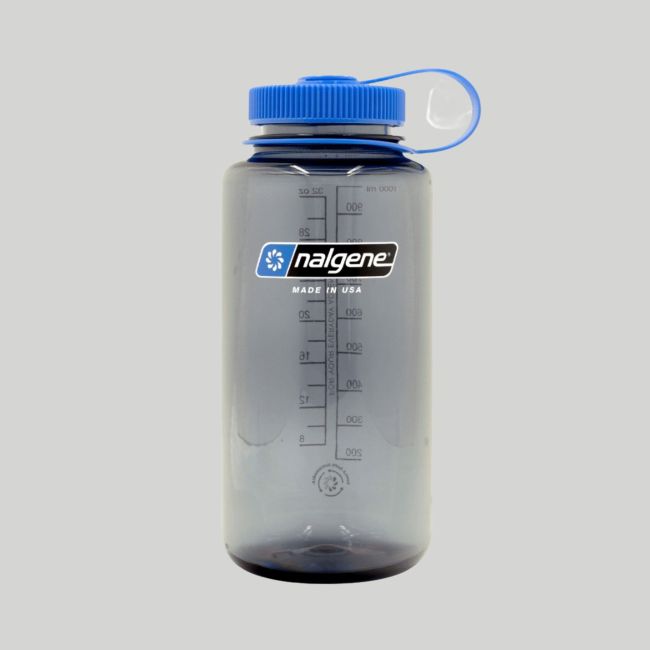 Gourde à large goulot 1L - Gris - Nalgene