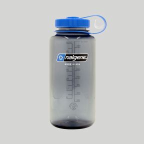 Trinkflasche mit weitem Hals 1L - Grau - Nalgene