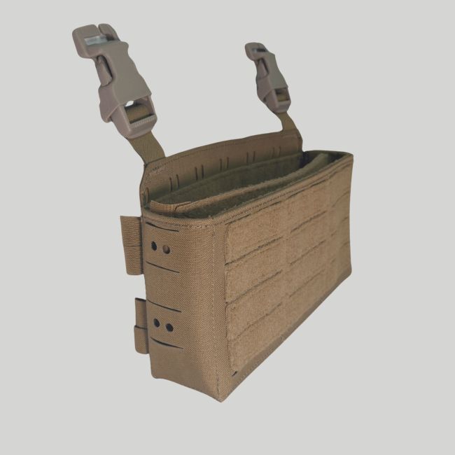 Chest rig VDK Gen.2 mit 2 QASM-Weibchenschnallen 1''/25mm - Sand - Tiger Tailor