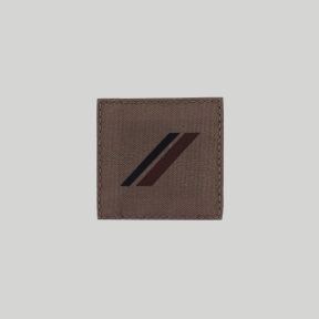 Galão de peito Tecido com velcro Exército baixa visibilidade - 1ª Classe