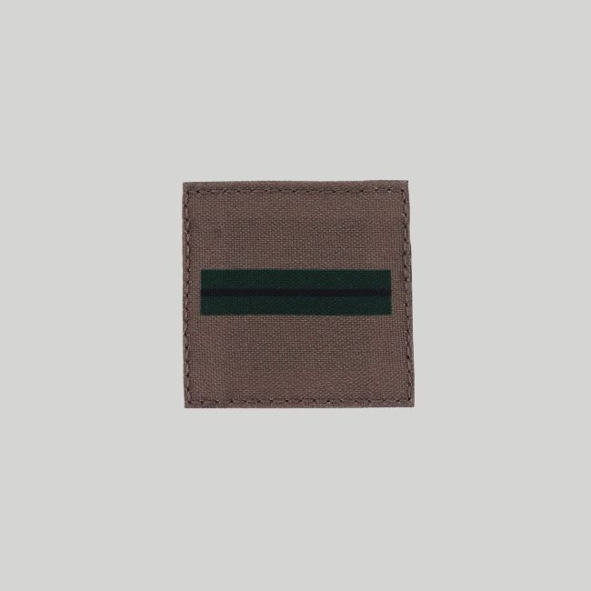 Galón de pecho Tela con velcro Ejército de Tierra baja visibilidad - Adjudant