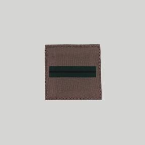 Borstembleem Stof met klittenband Landmacht lage zichtbaarheid - Adjudant